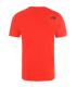 The Norrth Face Ανδρικό Μπλουζάκι S/S Easy Tee Fiery Red - tokatlis.gr