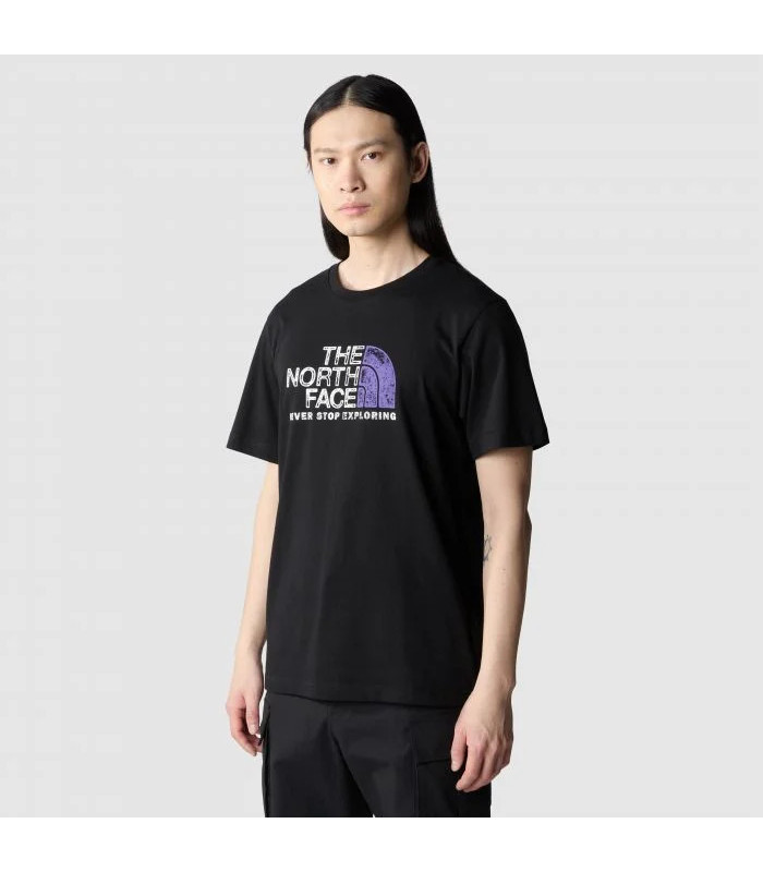 The North Face M S/S Rust 2 Tee TNF Black - tokatlis.gr