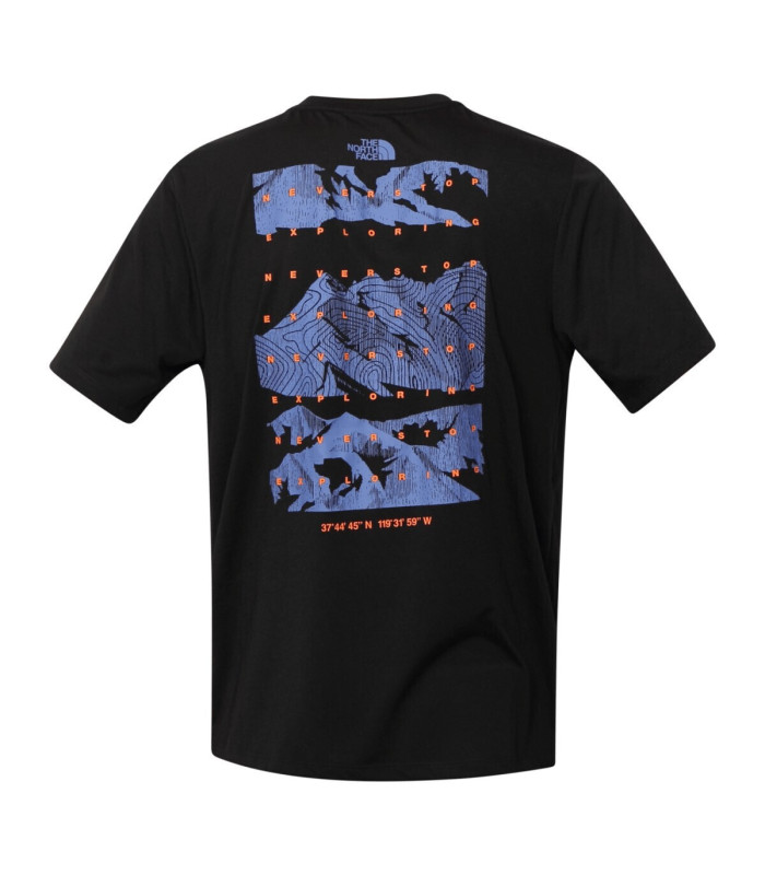 The North Face Ανδρικό Μπλουζάκι Foundation Mountains - tokatlis.gr