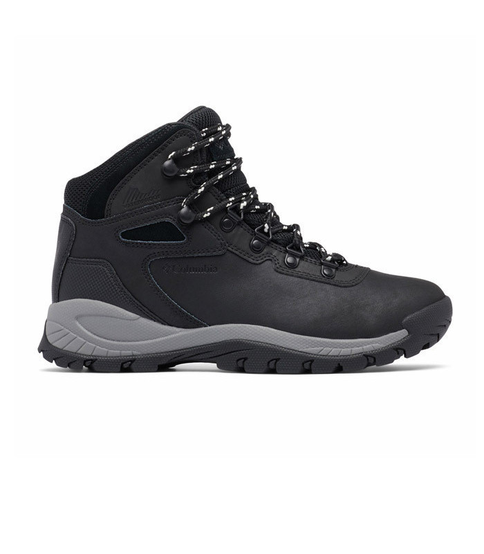 Columbia Γυναικεία Μποτάκια Newton Ridge Plus Waterproof Hiking Μαύρα - tokatlis.gr