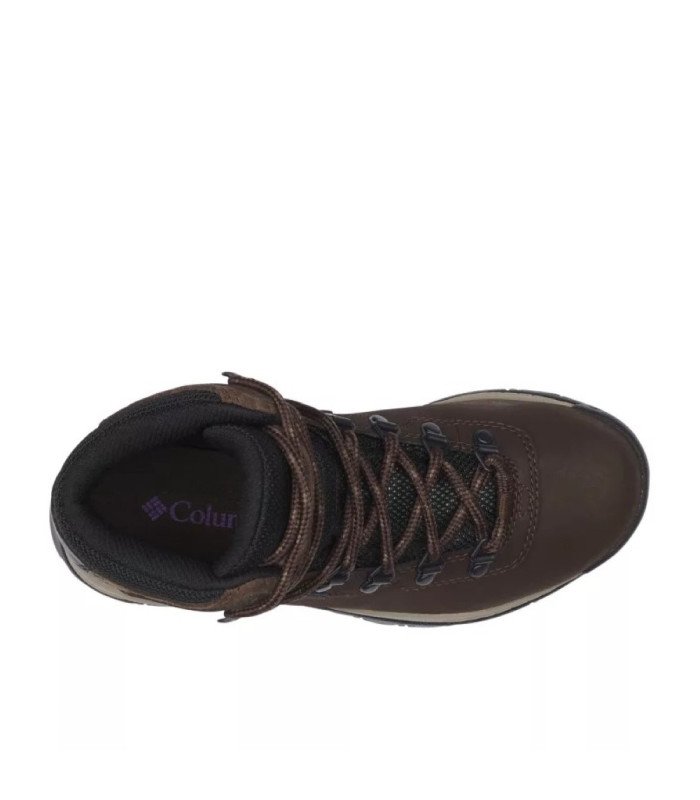 Columbia Γυναικεία Μποτάκια Newton Ridge Plus Waterproof Hiking Καφέ - tokatlis.gr
