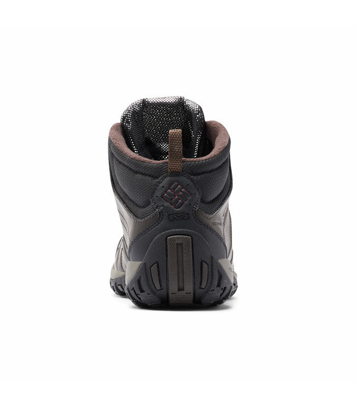 Columbia Ανδρικά Μποτάκια Woodburn II Chuka WP Omni-Heat Cordovan/ Garnet Red - tokatlis.gr