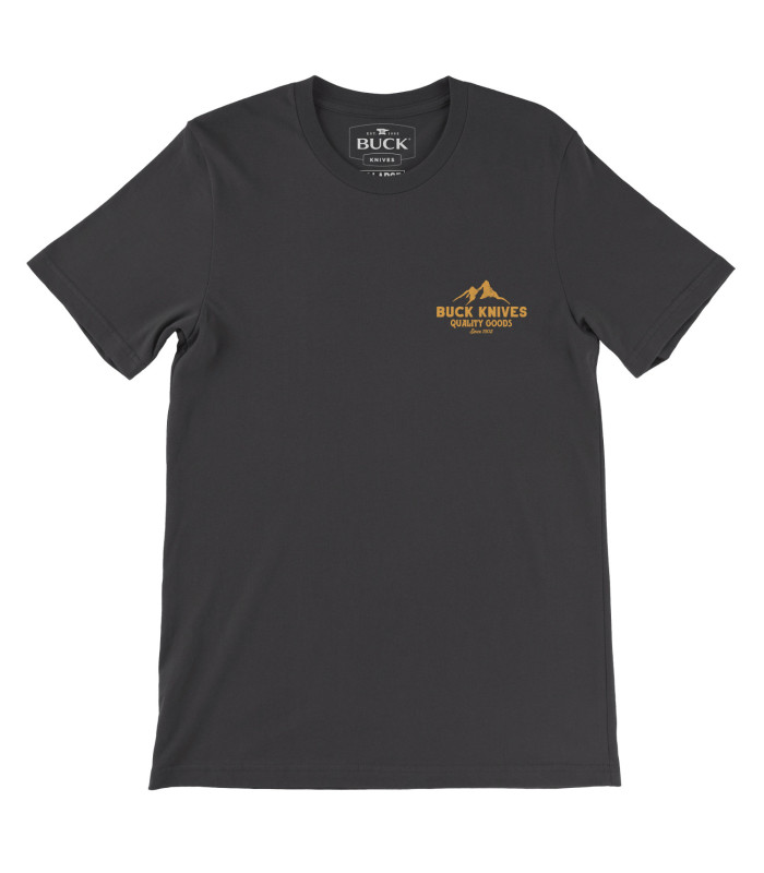 BUCK 13141 QUALITY GOODS ΚΟΝΤΟΜΑΝΙΚΟ T-SHIRT ΜΠΛΟΥΖΑΚΙ