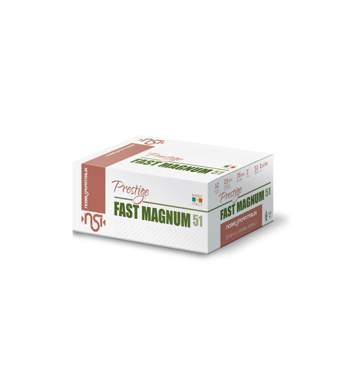 CAL.12 FAST MAGNUM PRESTIGE 51g ΦΥΣΙΓΓΙΑ ΚΥΝΗΓΙΟΥ NOBEL SPORT ITALIA