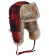 1420 MURMANSK CHECK HAT PINEWOOD ΚΑΠΕΛΟ ΜΕ ΣΥΝΘΕΤΙΚΗ ΓΟΥΝΑ PINEWOOD