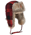 1420 MURMANSK CHECK HAT PINEWOOD ΚΑΠΕΛΟ ΜΕ ΣΥΝΘΕΤΙΚΗ ΓΟΥΝΑ PINEWOOD