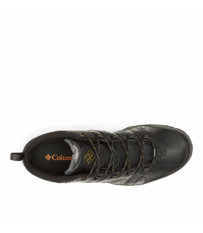Columbia Woodburn II Ανδρικά Ορειβατικά Αδιάβροχα Black/ Goldenrod- tokatlis.gr