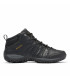 Columbia Ανδρικά Μποτάκια Woodburn II Chuka WP Omni-Heat Black/ Goldenrod- tokatlis.gr