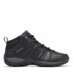 Columbia Ανδρικά Μποτάκια Woodburn II Chuka WP Omni-Heat Black/ Goldenrod