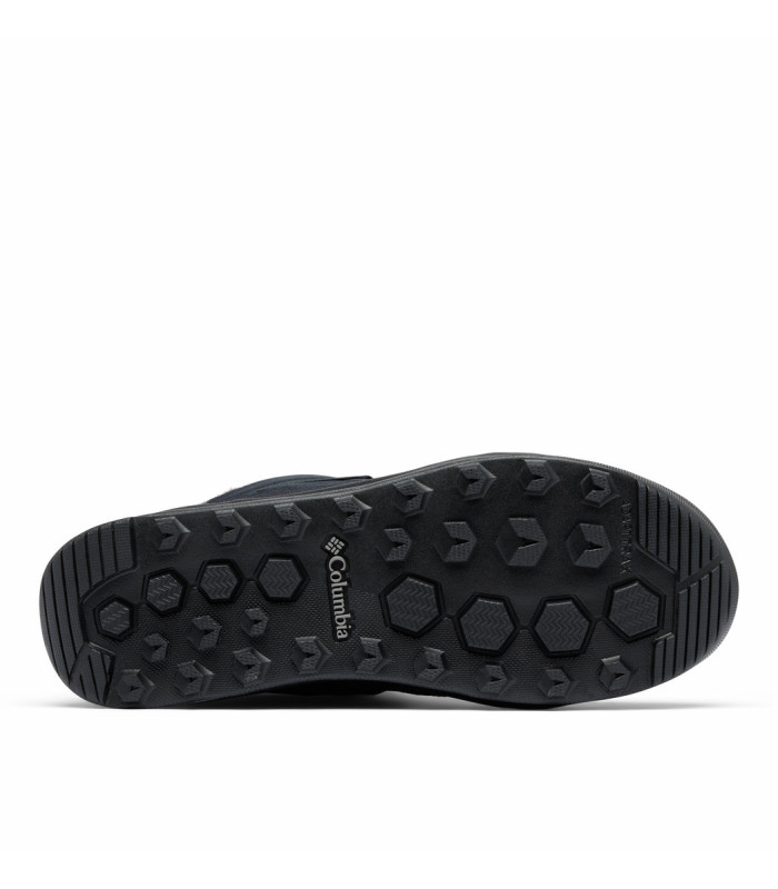 Columbia Γυναικεία Μποτάκια με Πλατφόρμα Black- tokatlis.gr