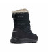 Columbia Γυναικεία Μποτάκια με Πλατφόρμα Black- tokatlis.gr