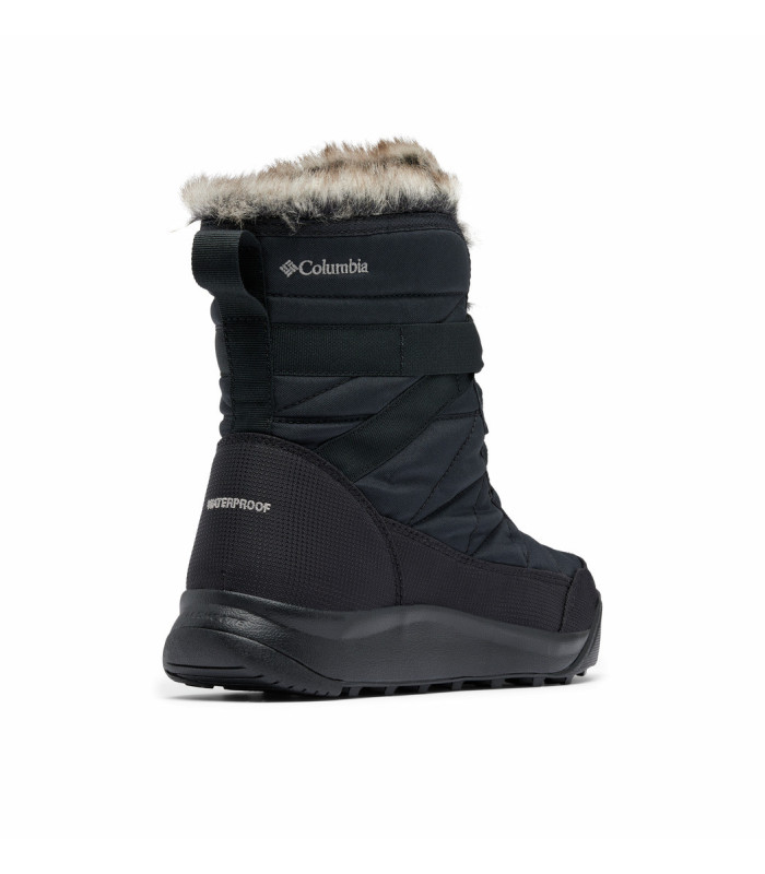 Columbia Γυναικεία Μποτάκια με Πλατφόρμα Black- tokatlis.gr