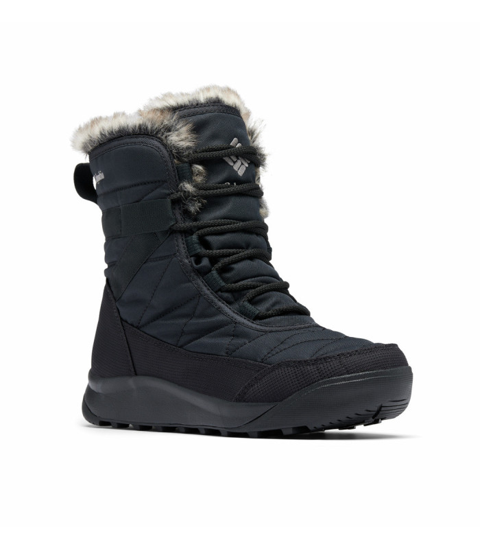 Columbia Γυναικεία Μποτάκια με Πλατφόρμα Black- tokatlis.gr