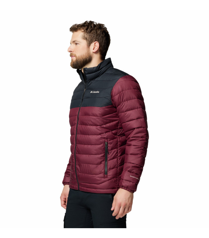 Columbia Ανδρικό Μπουφάν Powder Lite™ II Jacket Rich Wine/ Black - tokatlis.gr