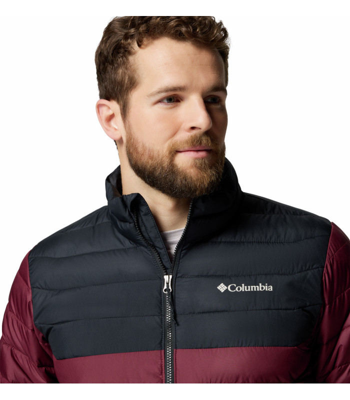 Columbia Ανδρικό Μπουφάν Powder Lite™ II Jacket Rich Wine/ Black - tokatlis.gr