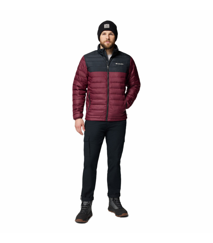 Columbia Ανδρικό Μπουφάν Powder Lite™ II Jacket Rich Wine/ Black - tokatlis.gr