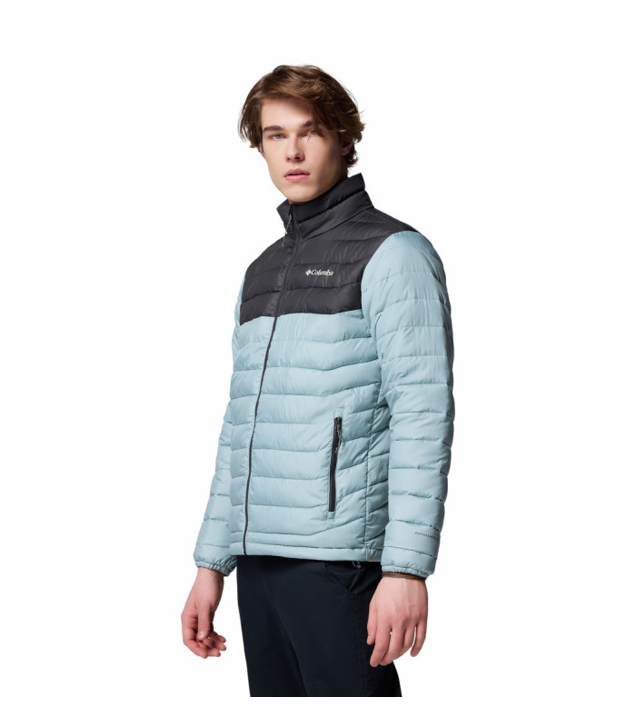 Columbia Ανδρικό Μπουφάν Powder Lite II Jacket Crushed Blue/ Shark - tokatlis.gr