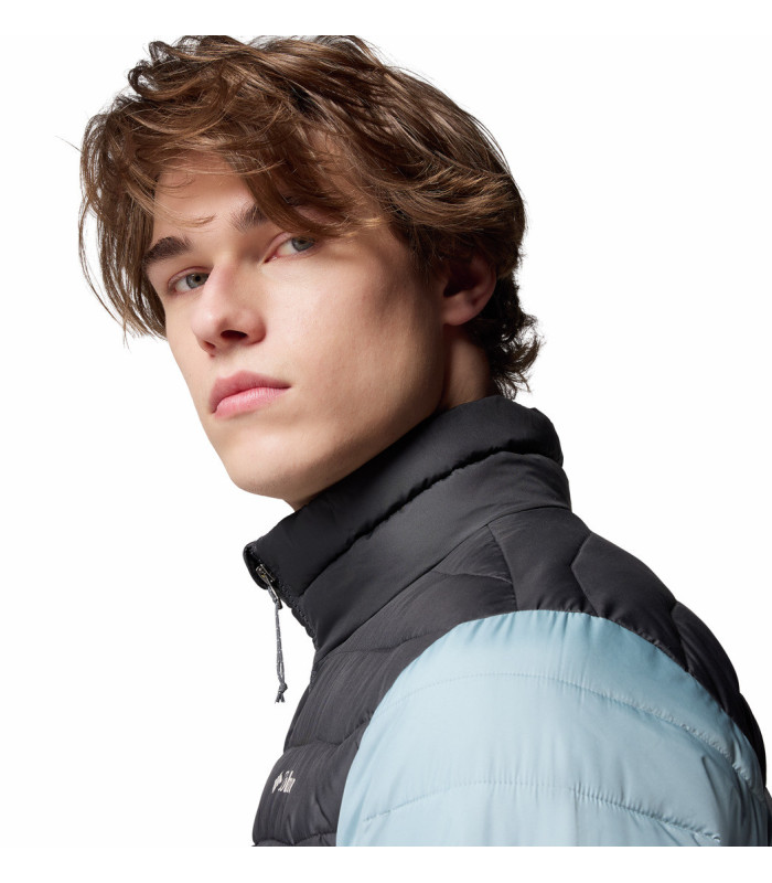 Columbia Ανδρικό Μπουφάν Powder Lite II Jacket Crushed Blue/ Shark - tokatlis.gr