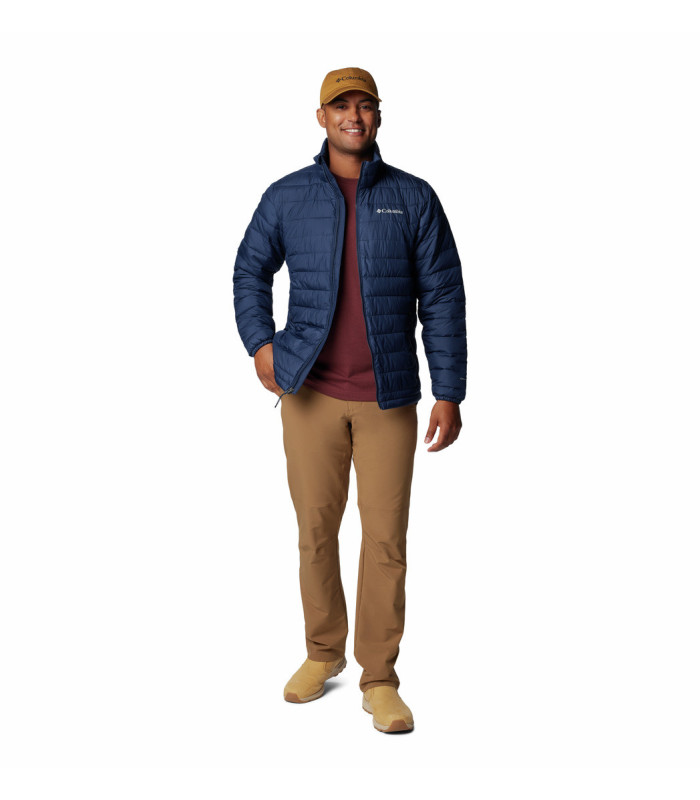 Columbia Ανδρικό Μπουφάν Powder Lite II Jacket Blue - tokatlis.gr