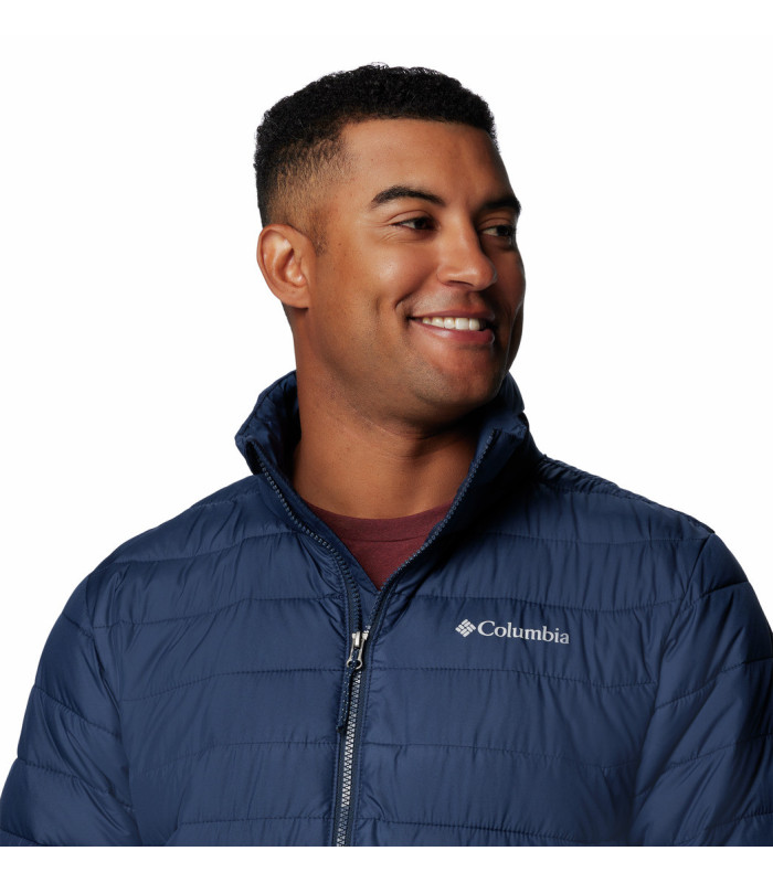 Columbia Ανδρικό Μπουφάν Powder Lite II Jacket Blue - tokatlis.gr