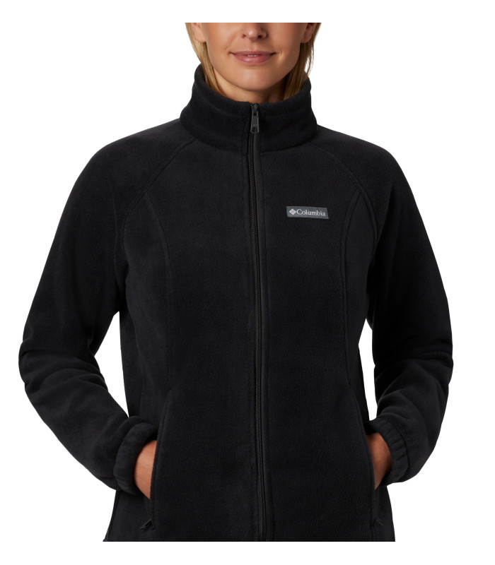 Columbia Γυναικεία Ζακέτα Benton Springs™ Full Zip Fleece Black - tokatlis.gr