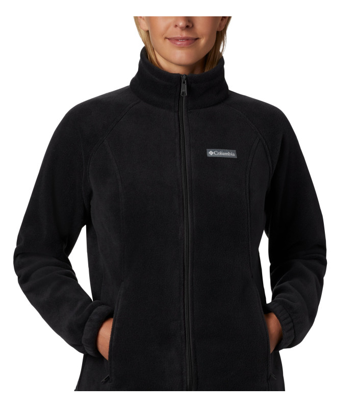 Columbia Γυναικεία Ζακέτα Benton Springs™ Full Zip Fleece Black - tokatlis.gr