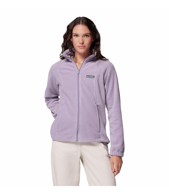 Columbia Γυναικεία Ζακέτα Benton Springs Full Zip Fleece Purple- tokatlis.gr