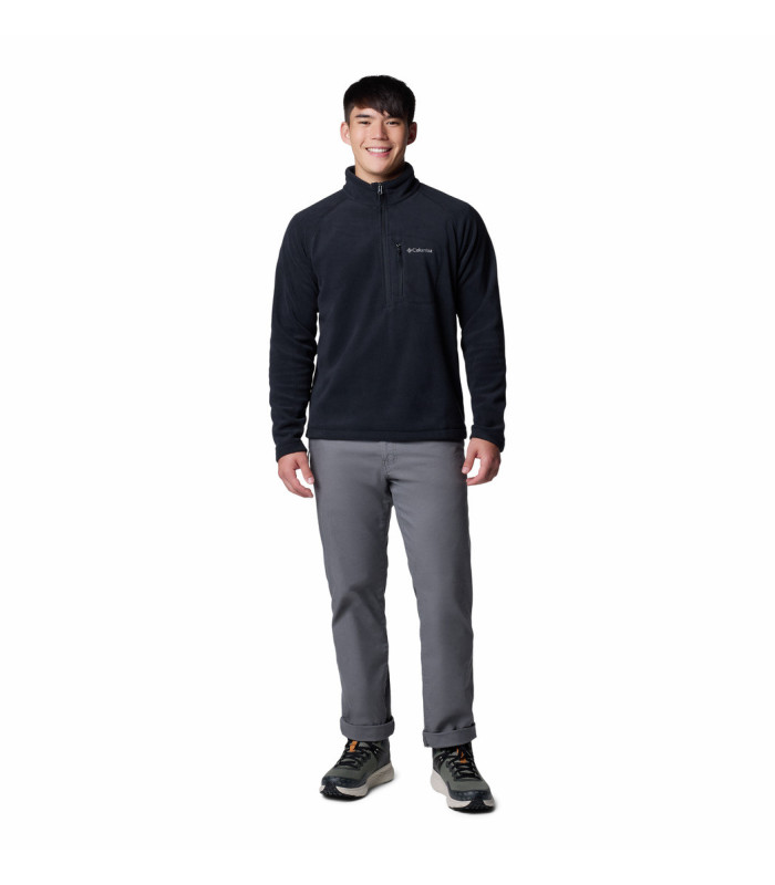 Columbia Ανδρική Μπλούζα Fast Trek III Half Zip Fleece Black - tokatlis.gr