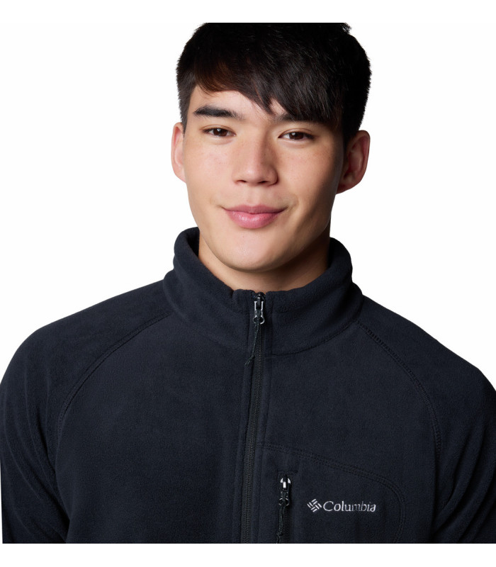 Columbia Ανδρική Μπλούζα Fast Trek III Half Zip Fleece Black - tokatlis.gr