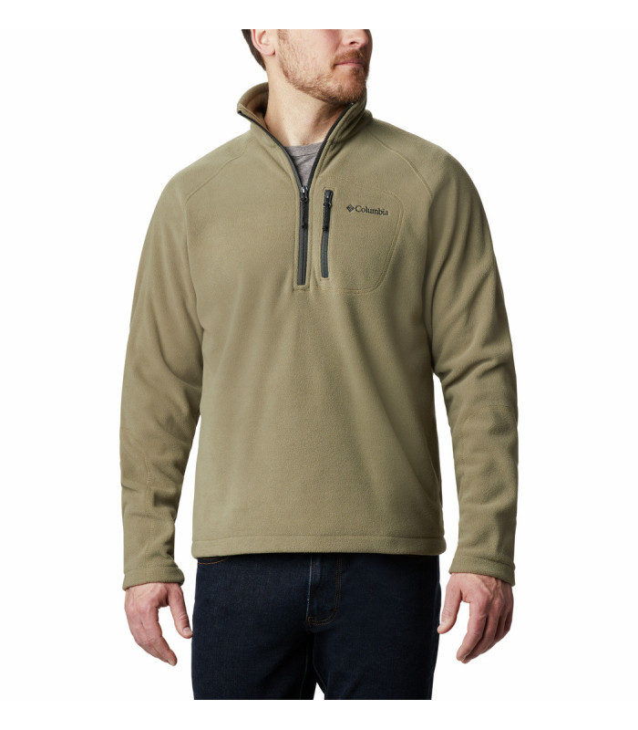 Columbia Ανδρική Μπλούζα Fast Trek III Half Zip Fleece Stone Green, Shark- tokatlis.gr