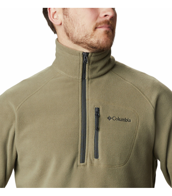 Columbia Ανδρική Μπλούζα Fast Trek III Half Zip Fleece Stone Green, Shark- tokatlis.gr