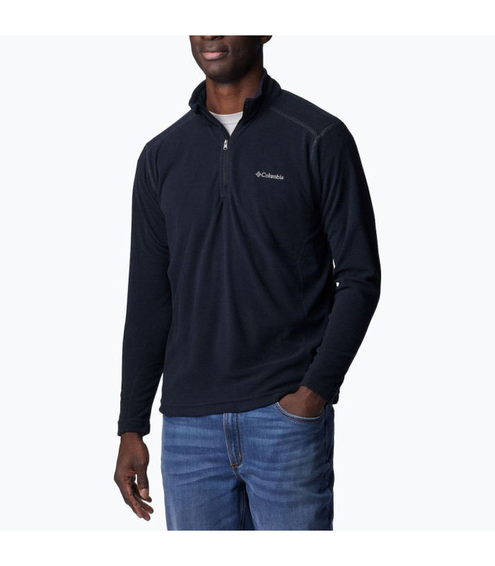 Columbia Ανδρική Μπλούζα Klamath Range II Half Zip Black - tokatlis.gr