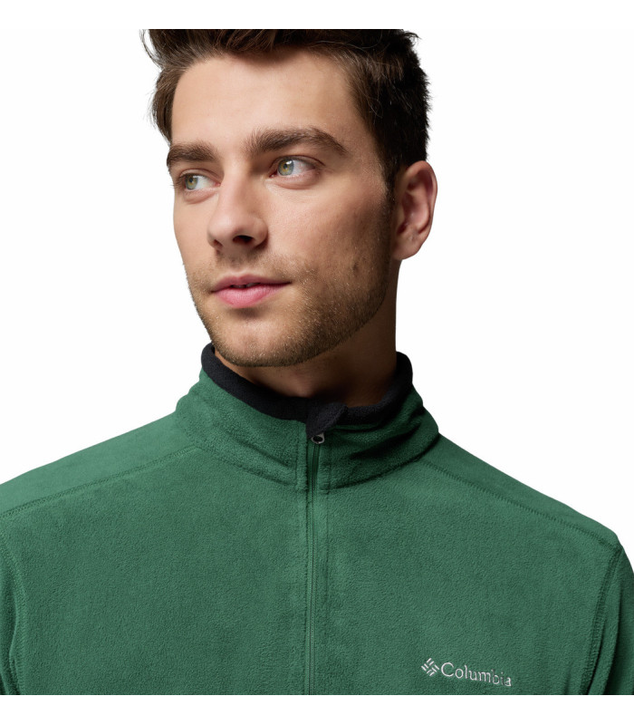 Columbia Ανδρική Μπλούζα Klamath Range II Half Zip Rain Forest/ Black - tokatlis.gr