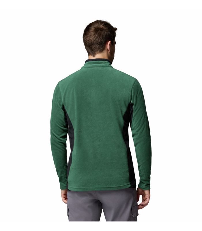 Columbia Ανδρική Μπλούζα Klamath Range II Half Zip Rain Forest/ Black - tokatlis.gr