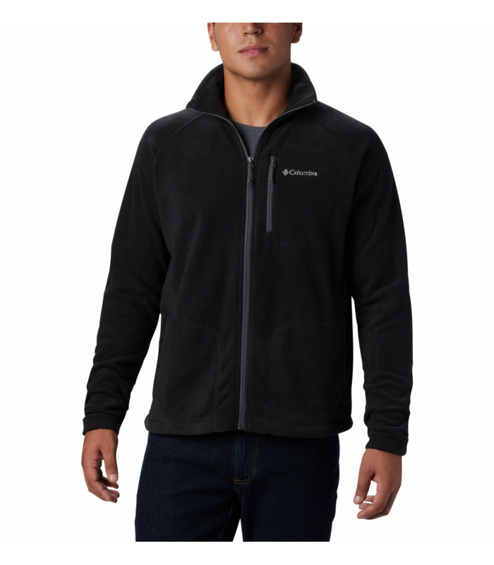 Columbia Ανδρική Ζακέτα Fast Trek II Full Zip Fleece Black - tokatlis.gr