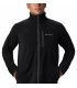 Columbia Ανδρική Ζακέτα Fast Trek II Full Zip Fleece Black - tokatlis.gr