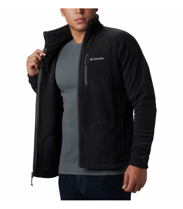 Columbia Ανδρική Ζακέτα Fast Trek II Full Zip Fleece Black - tokatlis.gr