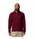 Columbia Ανδρική Ζακέτα Fast Trek II Full Zip Fleece Rich Wine - tokatlis.gr