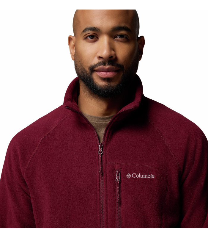 Columbia Ανδρική Ζακέτα Fast Trek II Full Zip Fleece Rich Wine - tokatlis.gr
