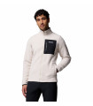 Columbia Ανδρική Ζακέτα Jasper Ridge Pebbled Full Zip Fleece Dark Stone/ Black