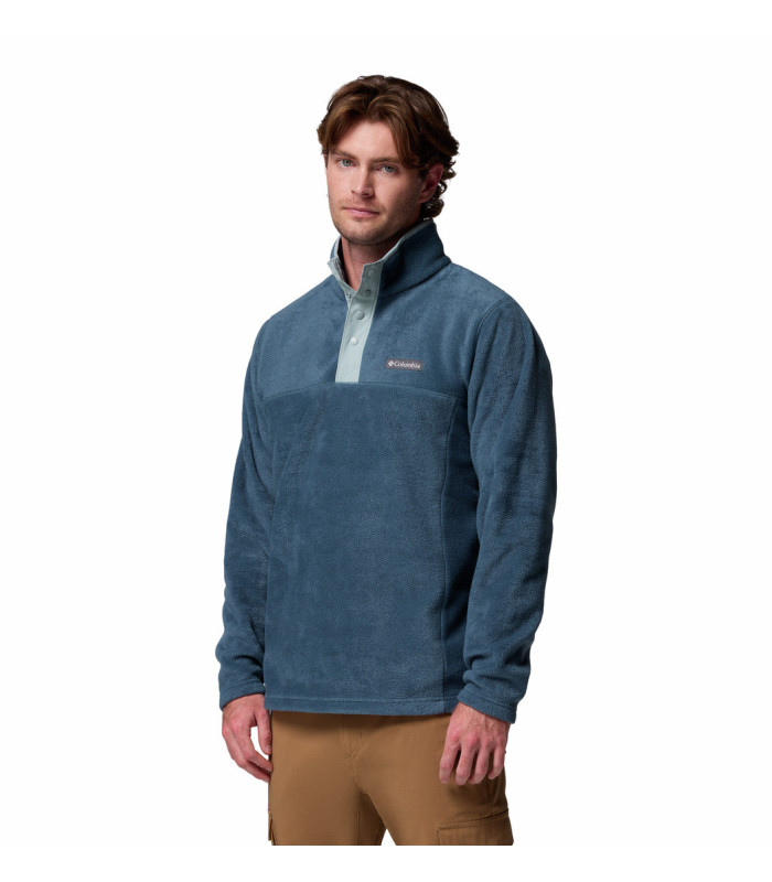 Columbia Ανδρική Μπλούζα Steens Mountain Half Snap II Everblue/ Crushed Blue - tokatlis.gr