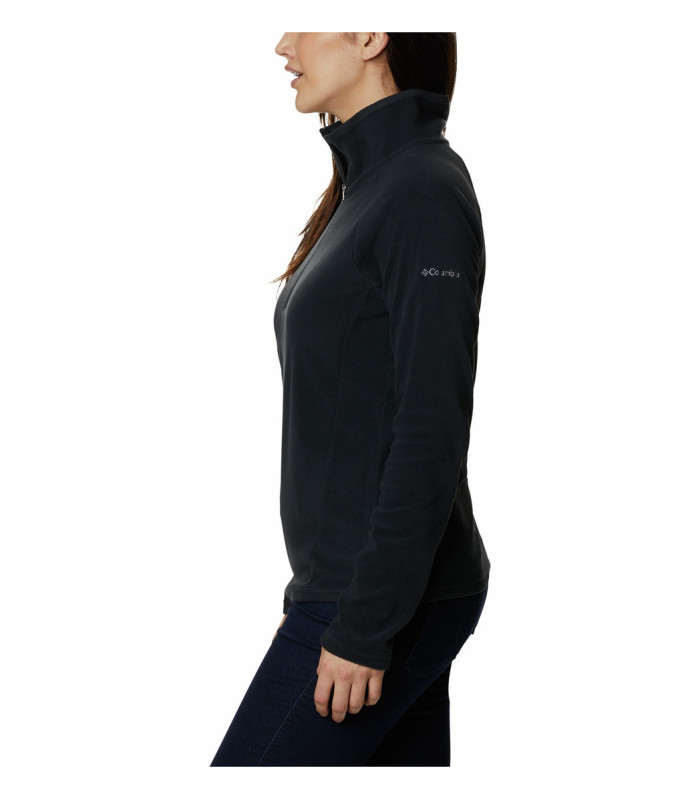 Columbia Γυναικεία Μπλούζα Glacial IV  Half Zip Black- tokatlis.gr