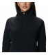 Columbia Γυναικεία Μπλούζα Glacial IV  Half Zip Black- tokatlis.gr