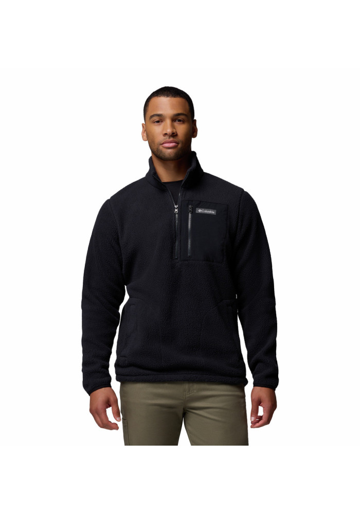 Ανδρική μπλούζα fleece Columbia Jasper Ridge™ Pebbled Half Zip Fleece με ανάγλυφη υφή και νάιλον ενίσχυση στον γιακά