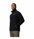 Columbia Ανδρική Μπλούζα Jasper Ridge Pebbled Half Zip Fleece Black- tokatlis.gr
