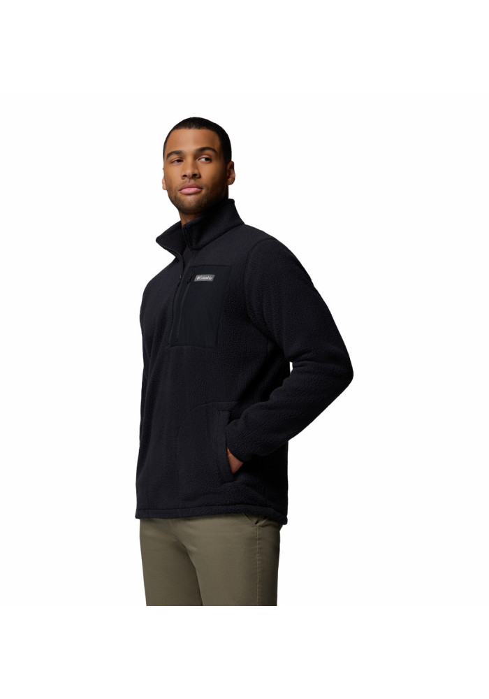 Columbia Jasper Ridge Pebbled Fleece Ανδρική Μπλούζα Half Zip | tokatlis.gr