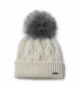 Columbia Unisex Σκουφί Boundless Days™ Cable Knit Pom Beanie White- tokatlis.gr