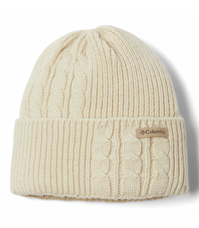 ColumbiaUnisex Σκουφί Agate Pass™ Cable Knit Beanie White- tokatlis.gr