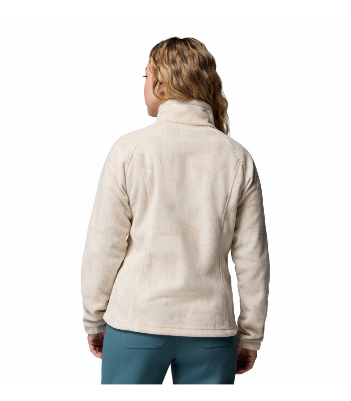 Columbia Γυναικεία Ζακέτα Benton Springs Printed Full Zip Dark Stone Flowfalls- tokatlis.gr