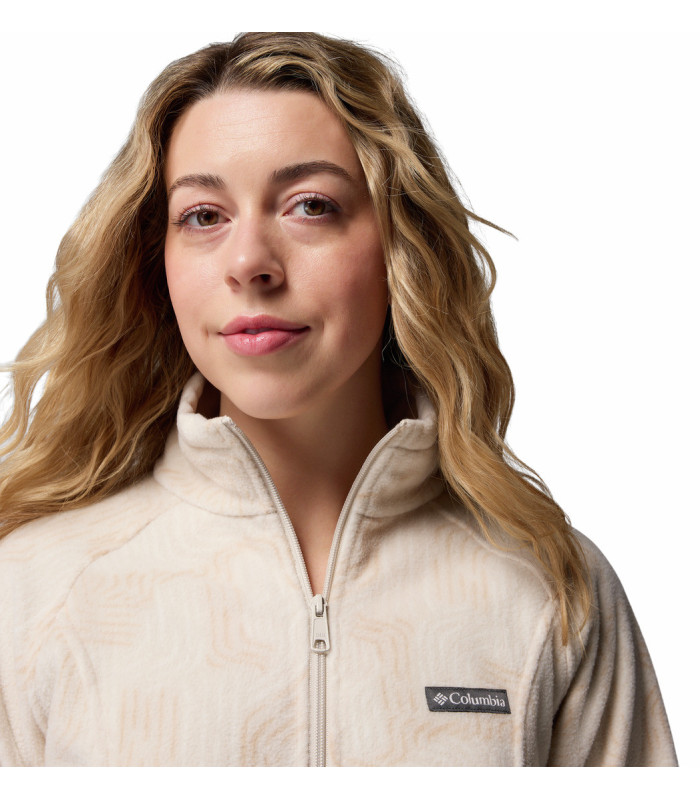 Columbia Γυναικεία Ζακέτα Benton Springs Printed Full Zip Dark Stone Flowfalls- tokatlis.gr